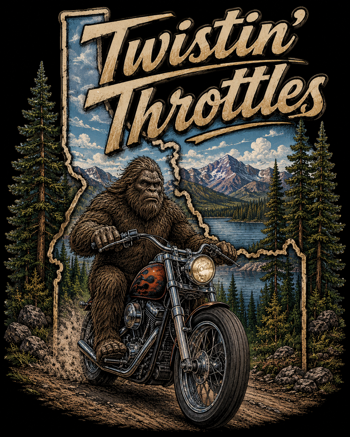 Ridin' with Sasquatch