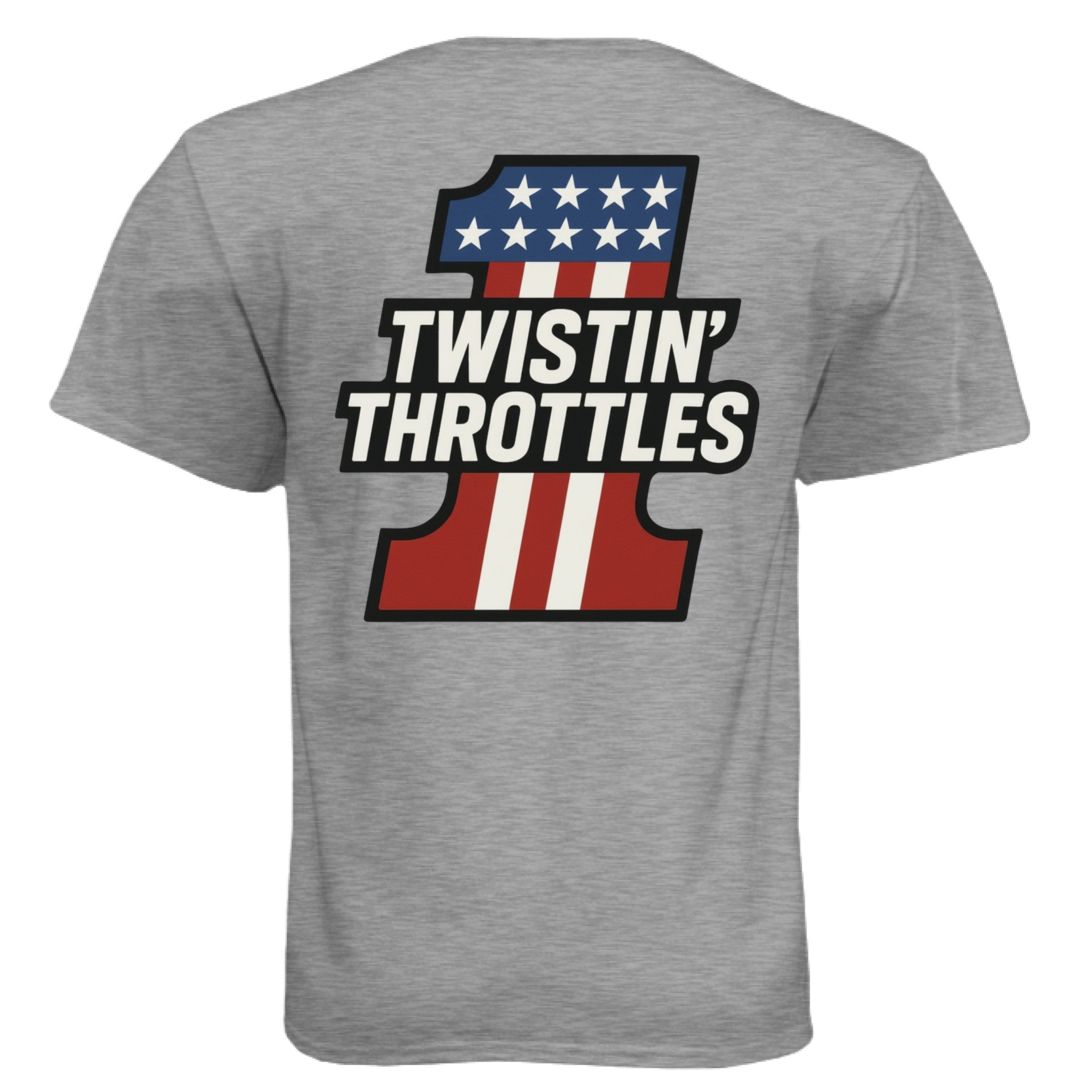 Dark Heather Grey (60/40) - BACK