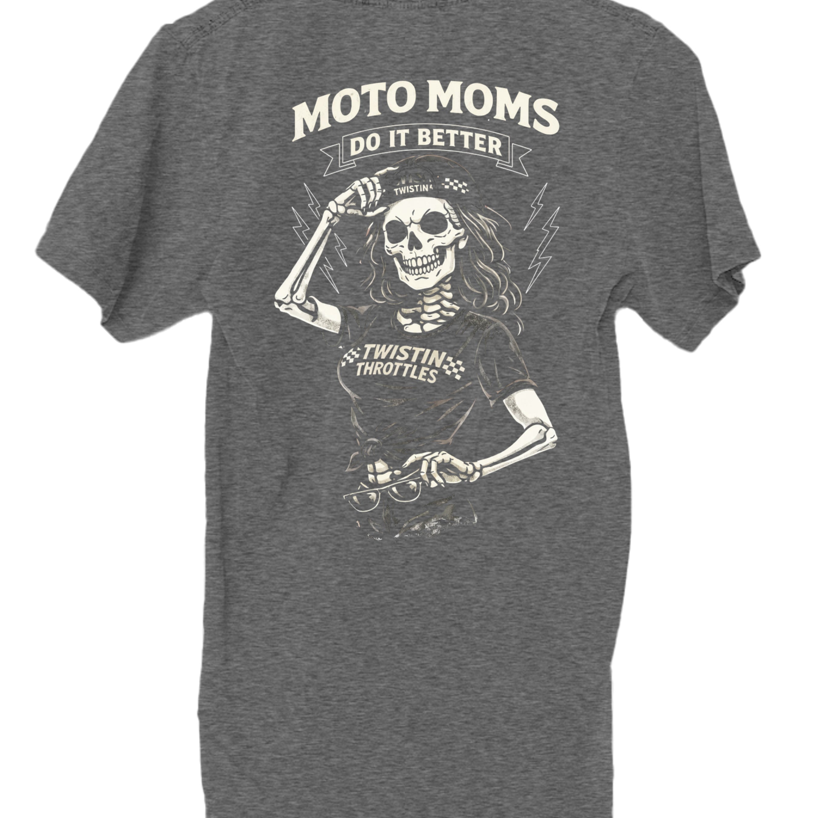 Charcoal Grey Heather - SHMHSS - BACK